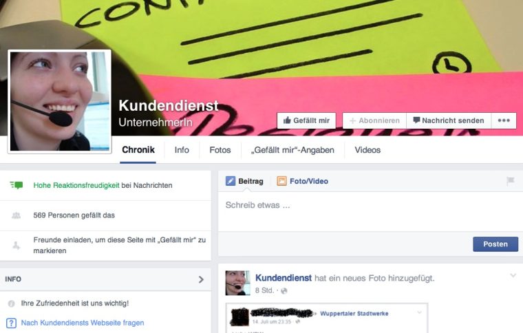 Ein Fake-Kundendienst treibt Kunden auf Facebook zur Weißglut – das Ergebnis ist überragend