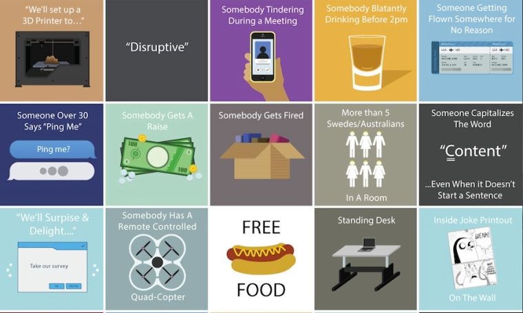 Du arbeitest in einer Agentur? Dann ist dieses Bingo genau das Richtige