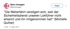 Bahnansagen
