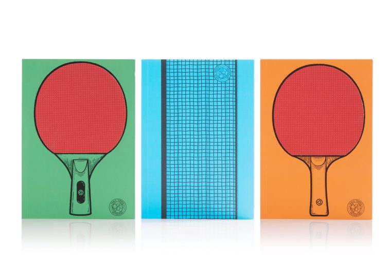 Ping to the Pong: Mit Notizbüchern zum nächsten Tischtennis-Derby