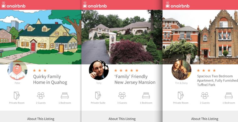 Airbnb machts möglich: Übernachten bei Walter White und Tony Soprano?