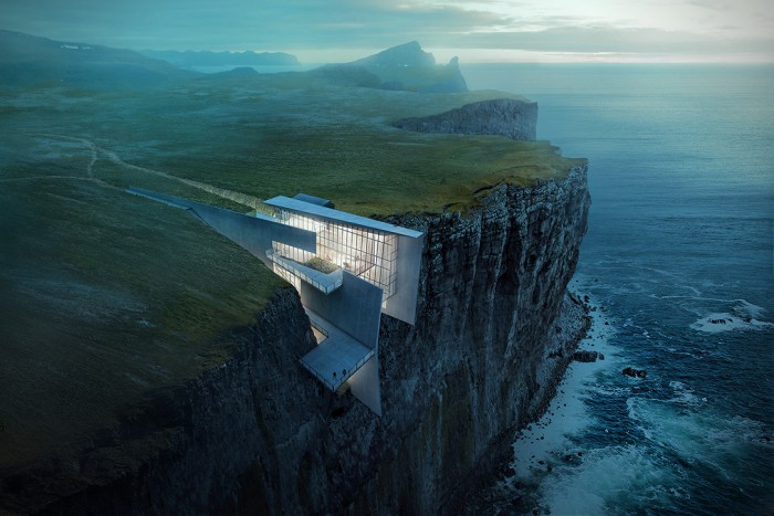 Architektur: Dieses Konzept ist das ideale Versteck für jeden Bond-Bösewicht