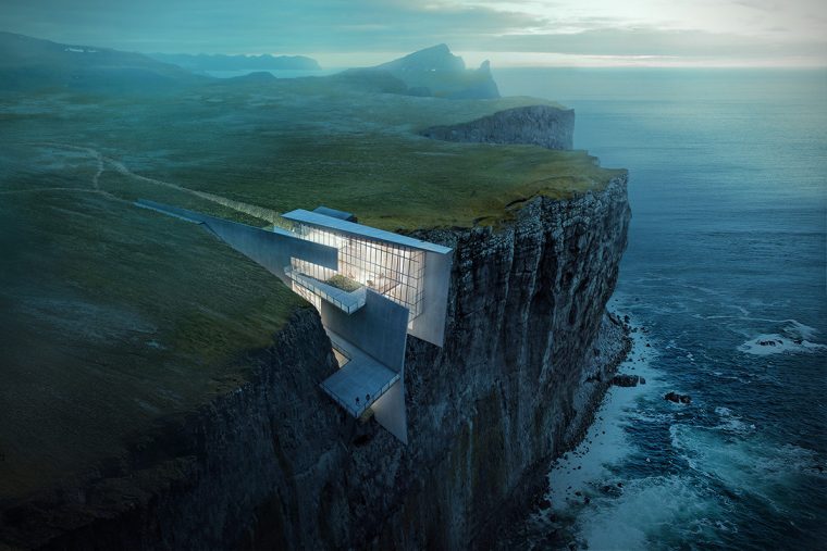 Architektur: Dieses Konzept ist das ideale Versteck für jeden Bond-Bösewicht