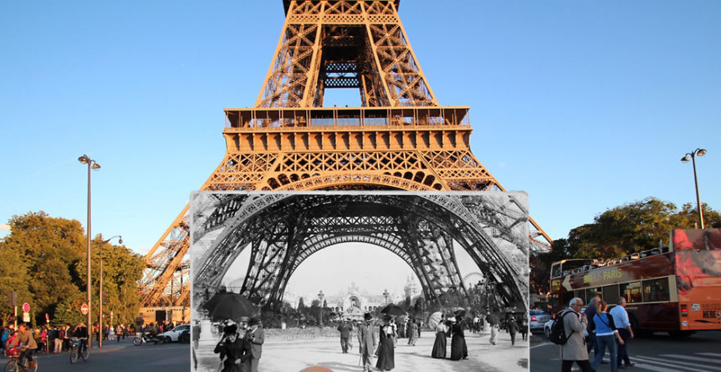 Geniale Fotos: Dieser Franzose lässt das alte und neue Paris verschmelzen