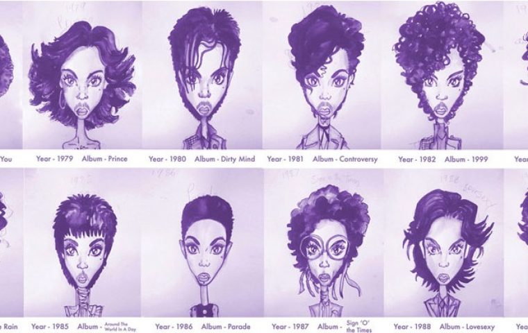 39 Alben, 35 Frisuren – eine visuelle Ode an Prince