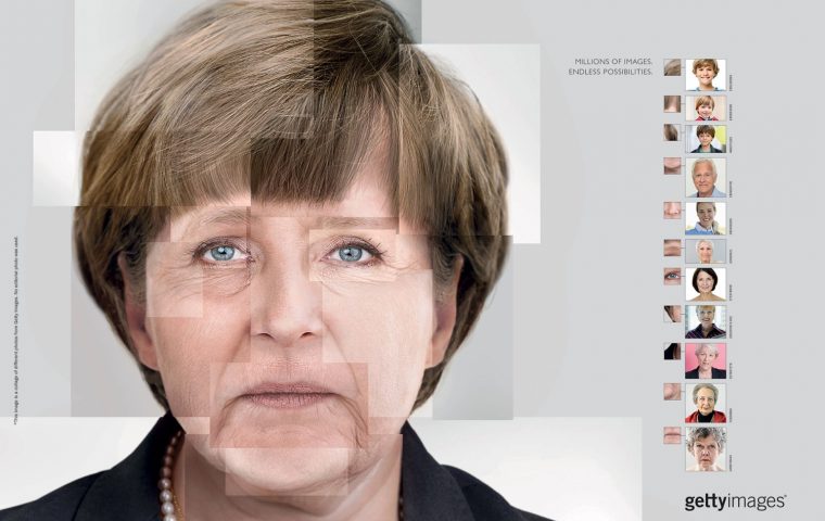 Brillante Werbekampagne: Getty Images bastelt aus eigenen Fotos bekannte Gesichter