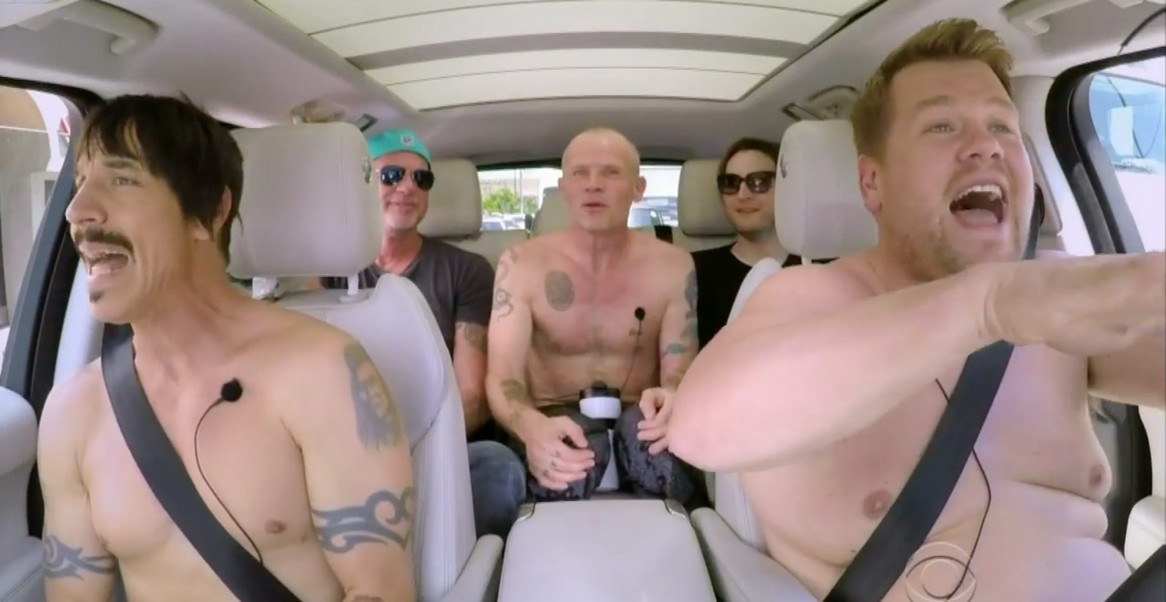 James Corden und die Red Hot Chili Peppers im Carpool Karaoke – unser vorläufiges Highlight der Woche
