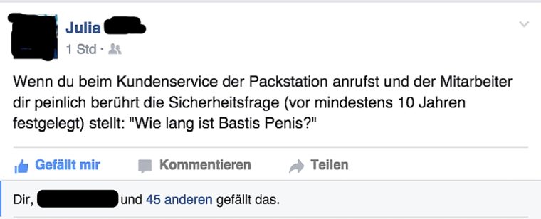 Sicherheitsfragen, oder: Highlights aus dem Kundenservice