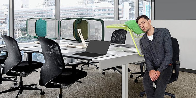 Adieu Tastaturabdrücke im Gesicht: Wegnicken im Büro war noch nie so komfortabel