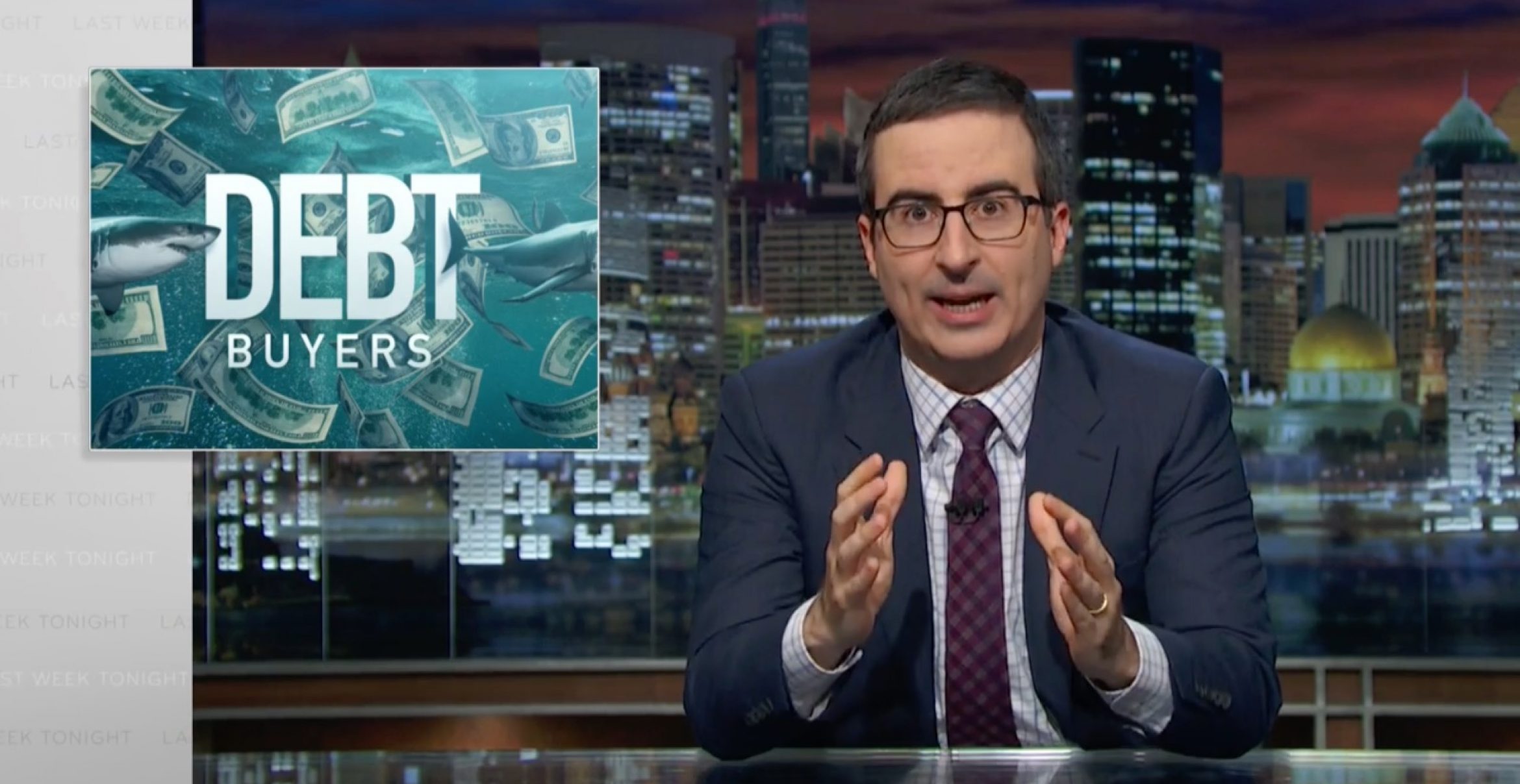 John Oliver kauft Medizinschulden im Wert von 15. Mio Dollar – und erlässt sie