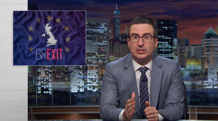 #BREXIT: John Oliver erklärt die weitreichenden Folgen des drohenden EU-Austritts