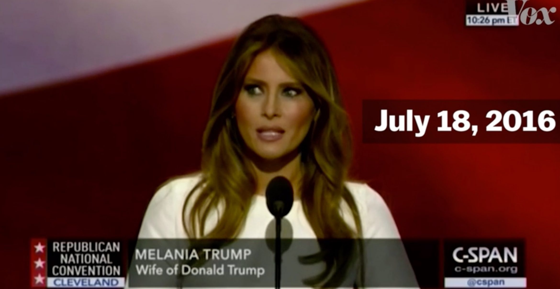 Eklat: Melania Trump kopiert Rede von Michelle Obama