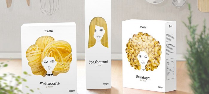 Eyecatcher: Pasta-Verpackungen auf die originelle Tour