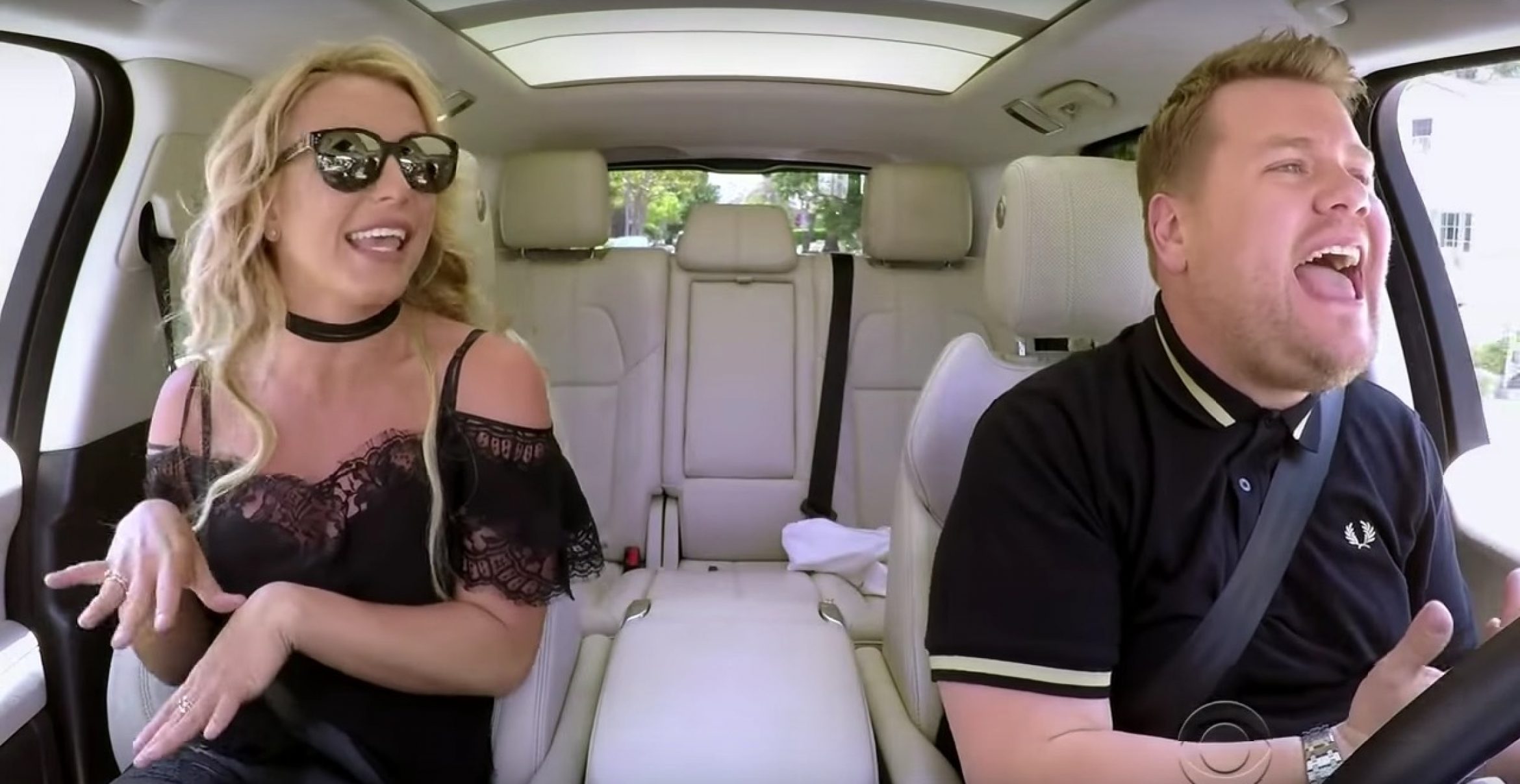 Ooops, she did it again: Britney ist zu Gast beim Carpool Karaoke – und singt fast nur Playback
