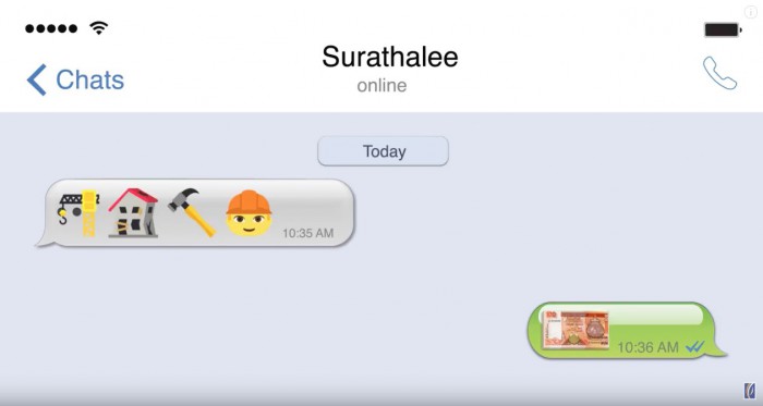 Emoji-Werbung