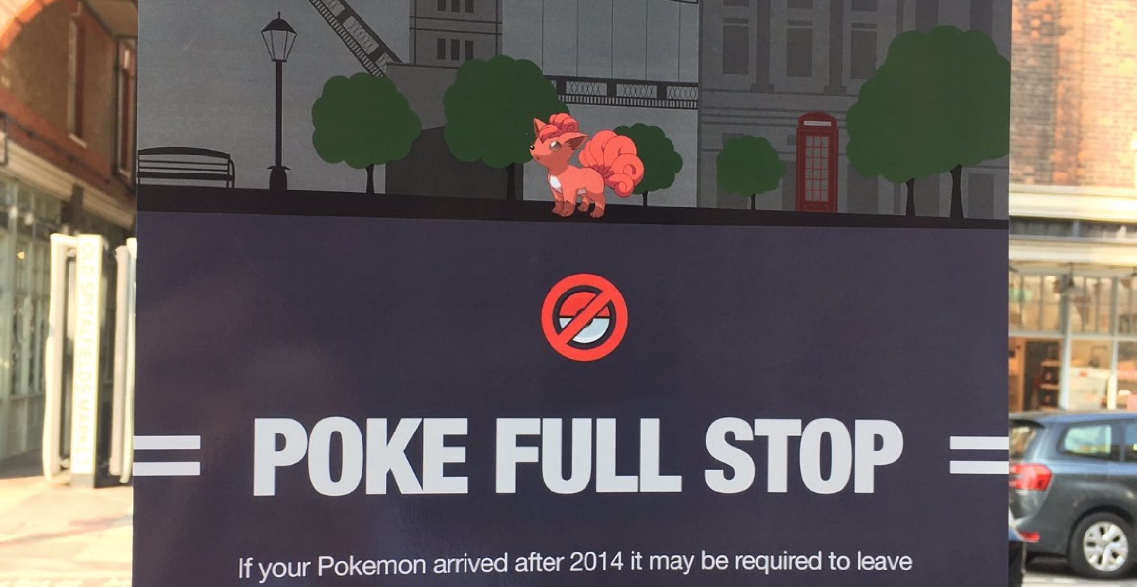 Guerilla-Kampagne: Aktivisten nutzen Pokémon Go-Hype für Brexit-Debatte