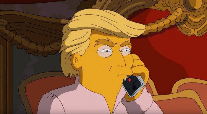 US-Wahlkampf: Donald Trump bekommt bei The Simpsons sein Fett ab
