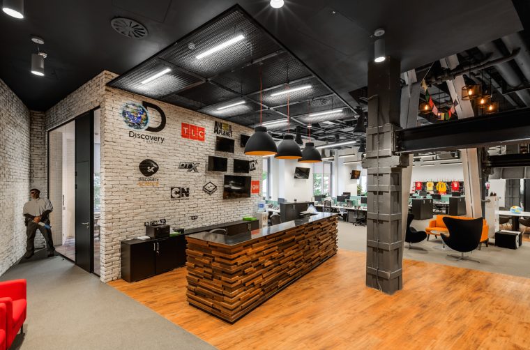 Ein Zoo im Büro: So sieht das neue Büro von Discovery Channel in Moskau aus