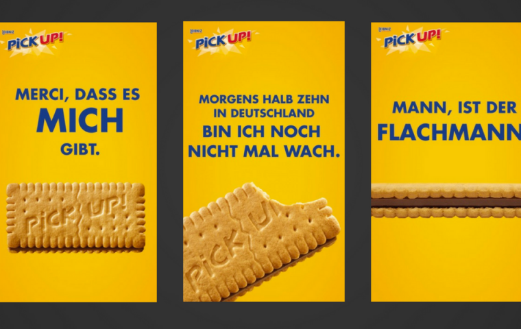 “Mann, ist der Flachmann“: PiCK UP! parodiert mit Guerilla-Kampagne legendäre Werbeslogans