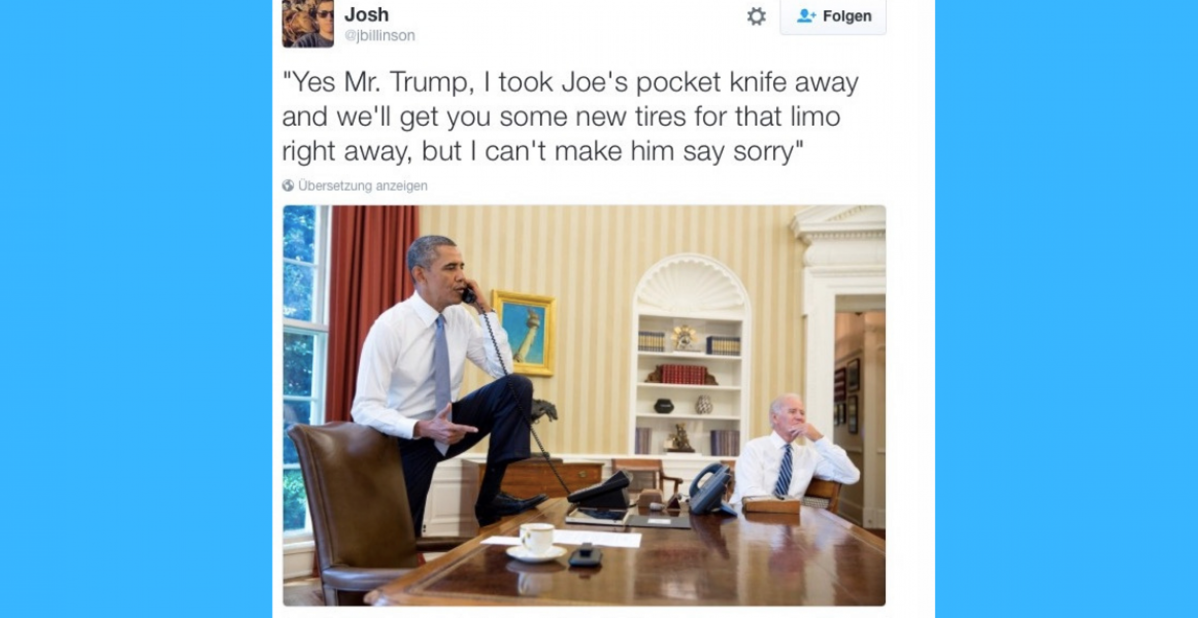 Diese Memes von Obama und Biden sind ein Zeichen für echte Bromance