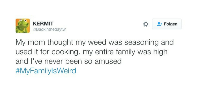 #MyFamilyIsWeird: Zehn Tweets die zeigen, dass jede Familie das besondere Etwas hat