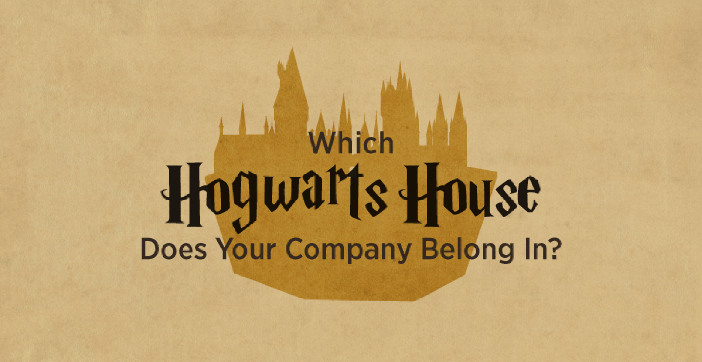 Hier werden bekannte Tech-Unternehmen in die vier Häuser von Hogwarts aufgeteilt