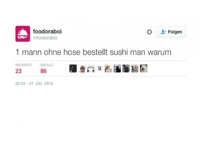 Ein Foodora-Lieferant, der seine Erlebnisse auf Twitter teilt, ist unser anonymer Held des Jahres