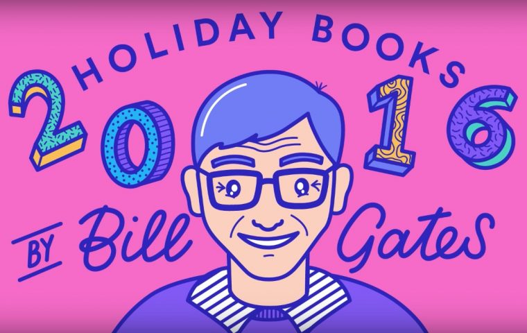 “Holiday Books 2016“: Das sind die 5 Lieblingsbücher des Jahres von Bill Gates