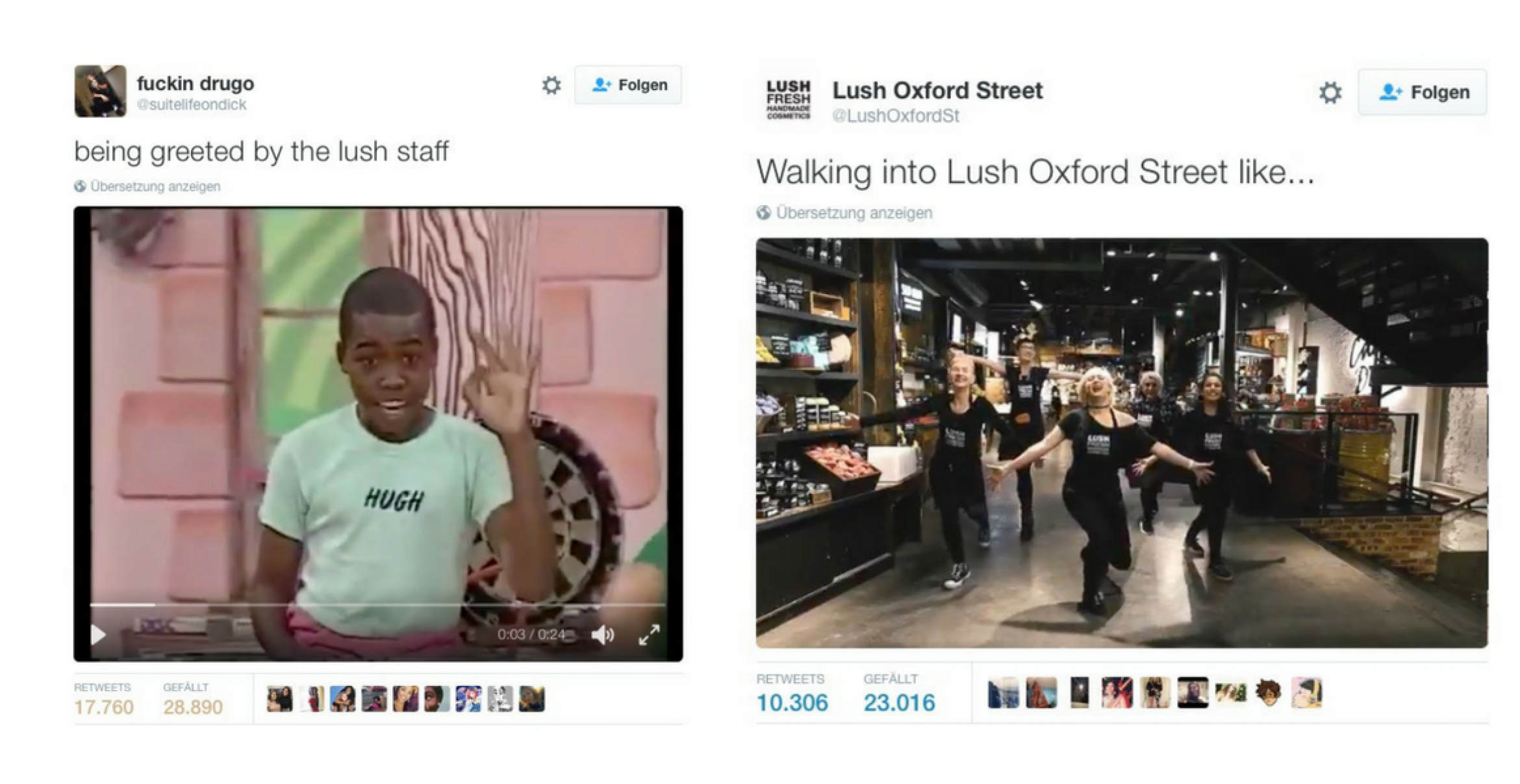 Alles gewonnen: So cheffig reagiert die Kosmetikmarke Lush auf die Kritik eines Twitter-Users