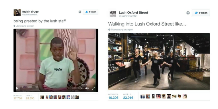 Alles gewonnen: So cheffig reagiert die Kosmetikmarke Lush auf die Kritik eines Twitter-Users