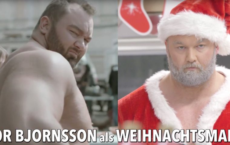 „No Planet, No Christmas“: Die SodaStream Kampagne mit GoT-Darsteller Thor Bjornsson geht in die nächste Runde