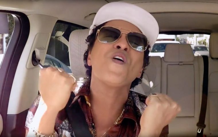 Corden meets Bruno Mars: Das nächste “Carpool Karaoke“ beschert dauerhaft gute Laune