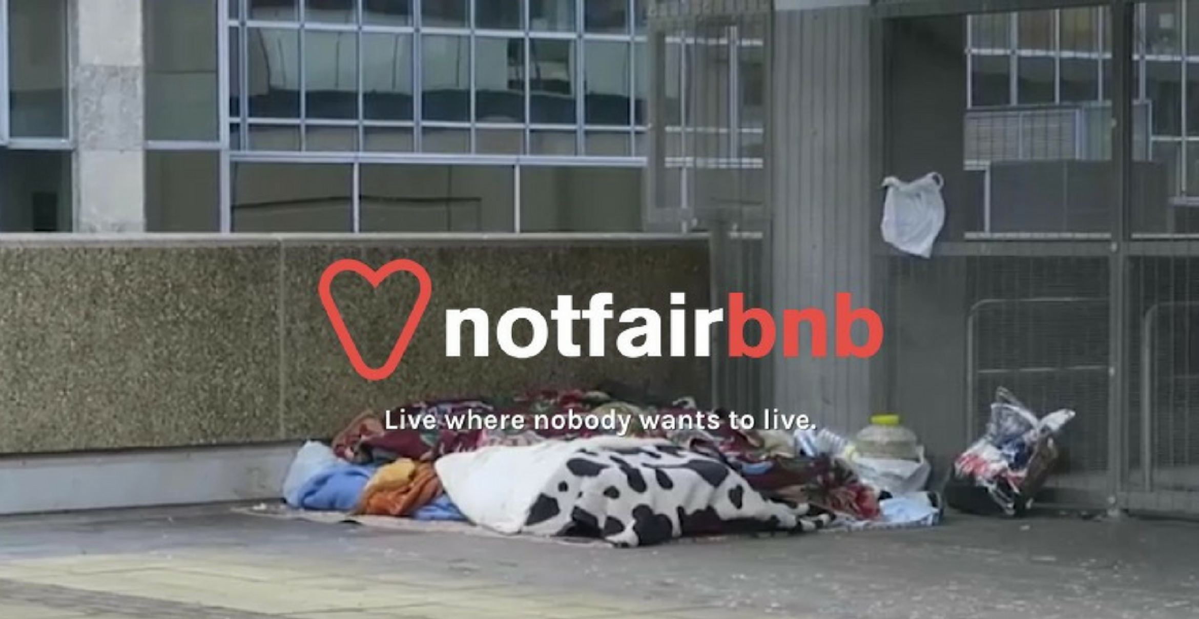 Belgische Agentur macht mit Airbnb-Kopie auf Obdachlosenproblem aufmerksam