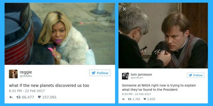 Die Nasa entdeckt sieben erdähnliche Planeten und Twitter geht steil