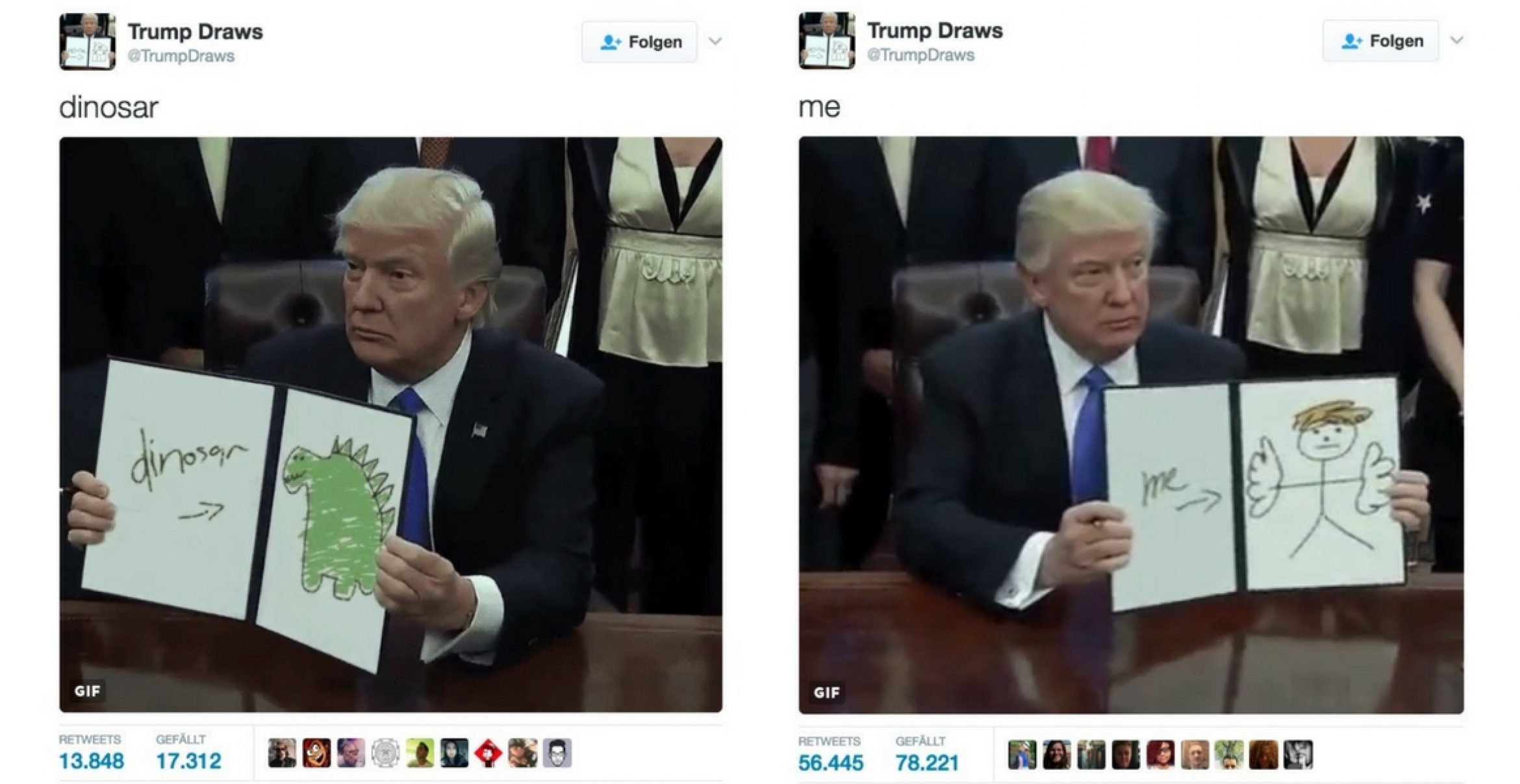 “Trump Draws“: Die Parodie auf den 45. US-Präsidenten geht weiter