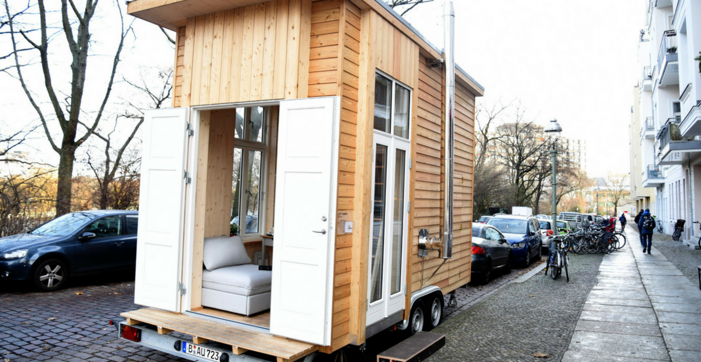 Wohnen in der Großstadt für 100 Euro? Bauhaus-Campus entwickelt Berlins kleinstes Haus