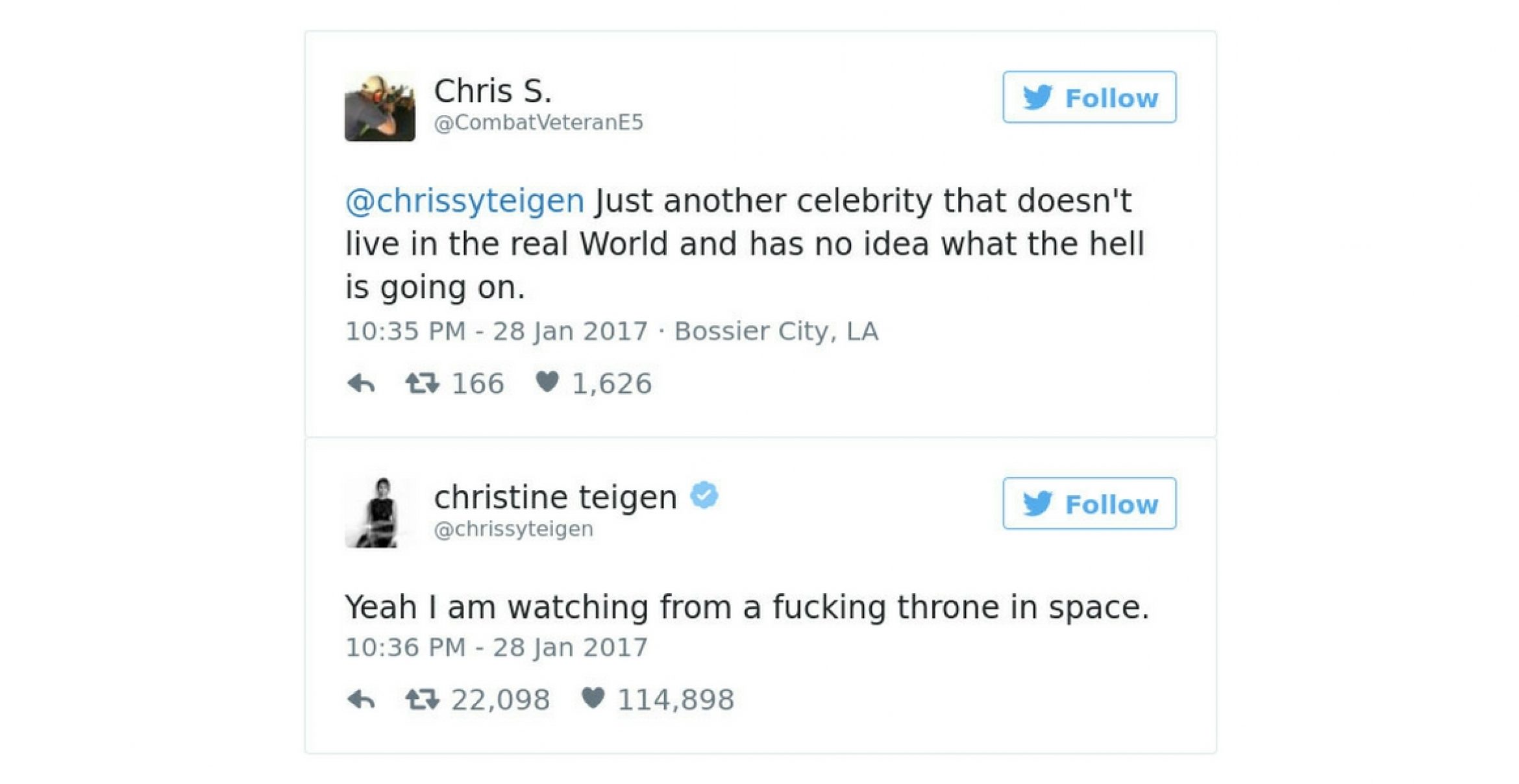 High-Performance: Chrissy Teigen ist die unangefochtene Punchline-Queen auf Twitter