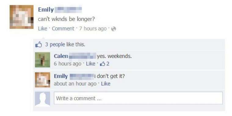 Diese Beispiele beweisen: Facebook-Kommentare können sehr erheiternd sein