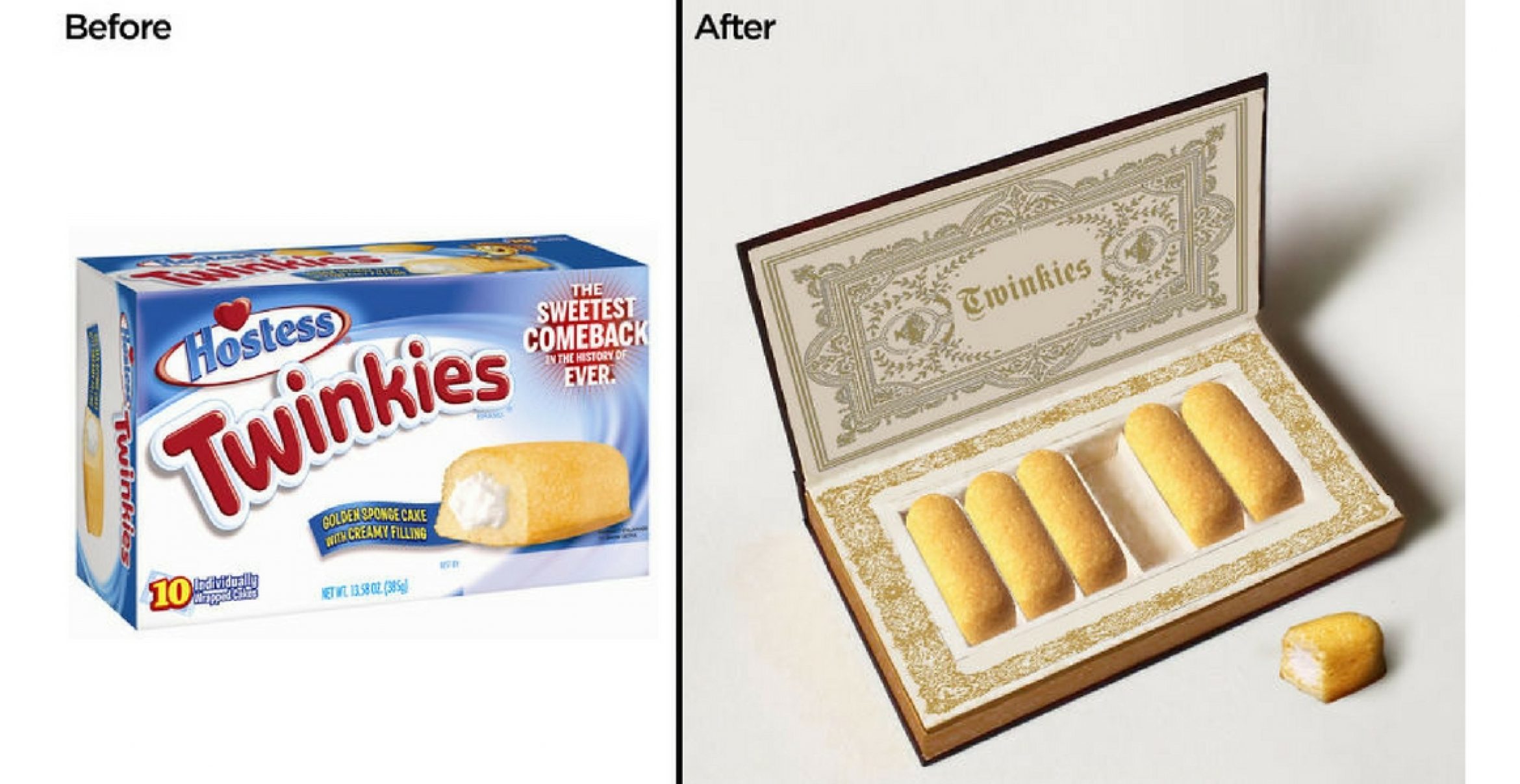 Neu verpackt: Künstler verpasst Lebensmitteln neuen Hipster-Look