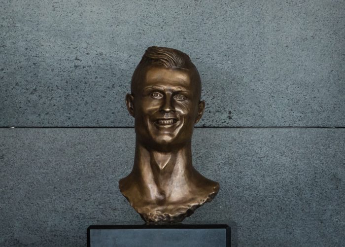 ronaldo-büste cristiano ronaldo funchal madeira