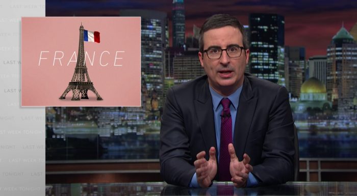 John Oliver Marine Le Pen Frankreich