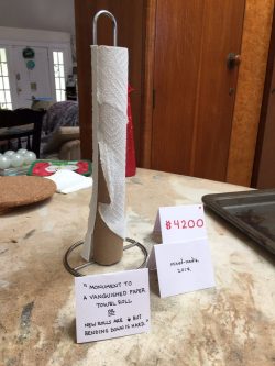 passive aggressive art paper roll