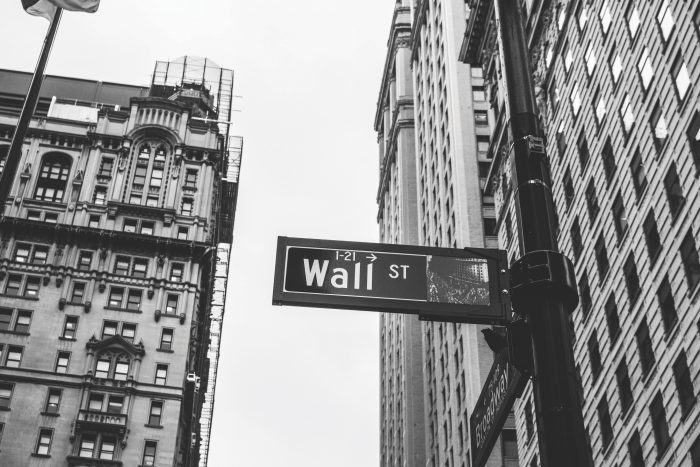 Wall street sign