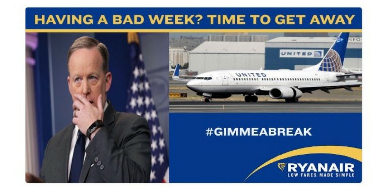#GimmeABreak: Wie Ryanair die Pannen anderer für sich zu nutzen weiß