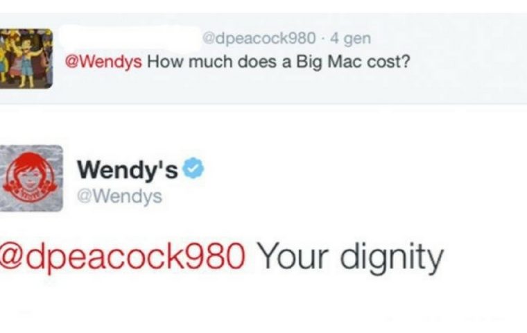 Ganz große Show: Wendy´s grillt seine Hater auf Twitter