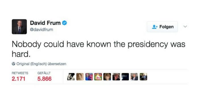 Abgewatscht: Bushs Ex-Redenschreiber führt Trump auf Twitter vor
