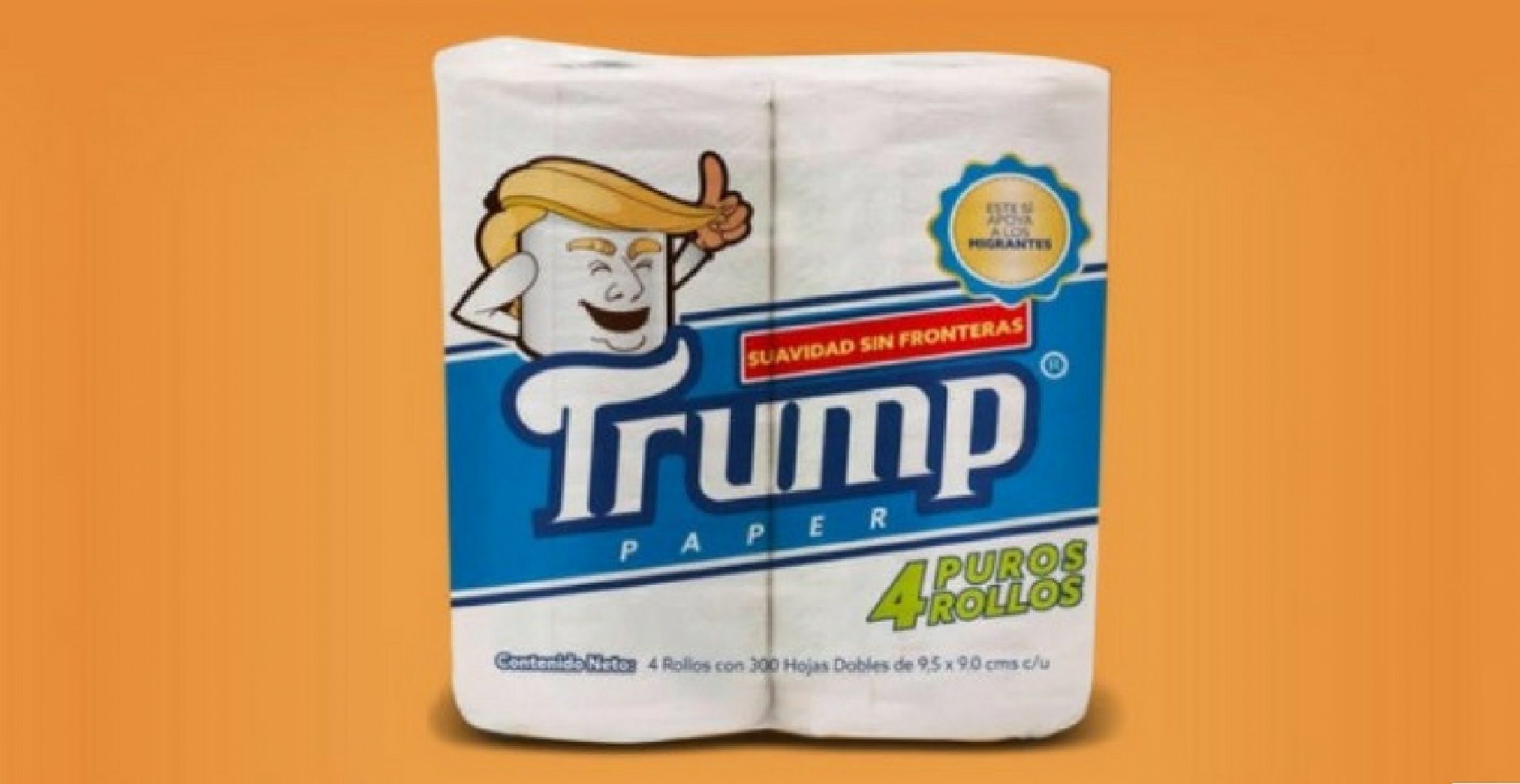 Wenn die Notdurft politisch wird: Jurist bringt Trump-Toilettenpapier auf den Markt