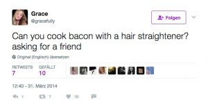 Asking for a Friend Tweet