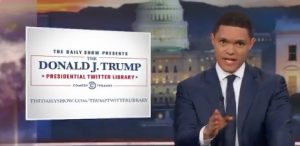Trump Twitter Library Daily Show