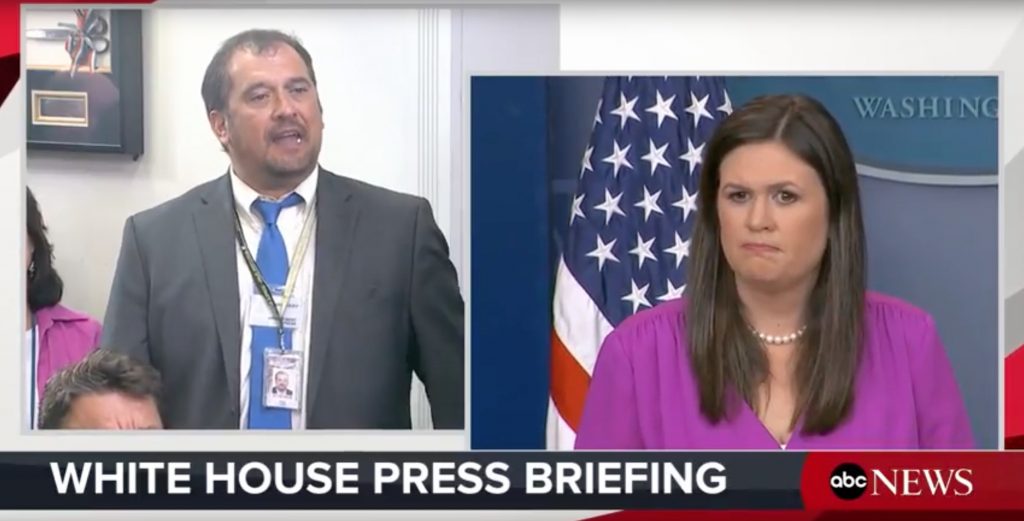 Playboy Reporter White House Press Briefing